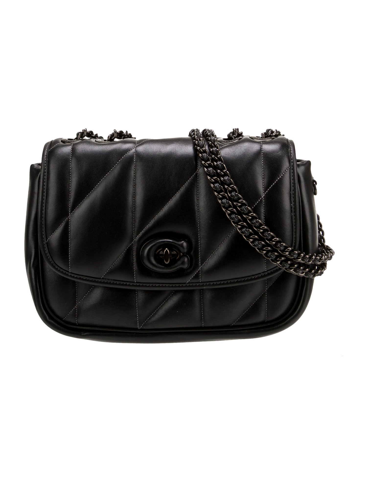 Coach Leather Bucket Bag