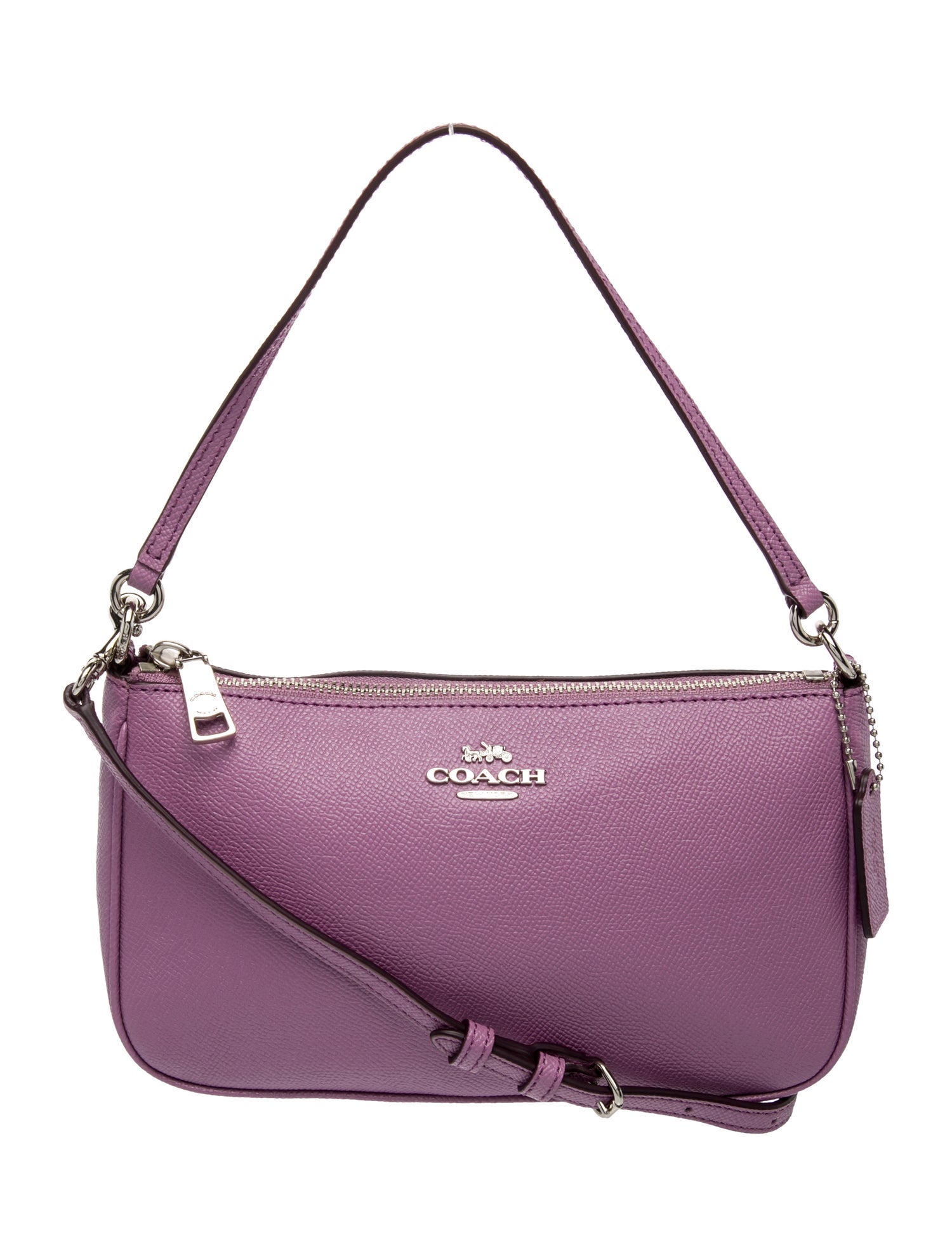 Coach Leather Top Handle Bag