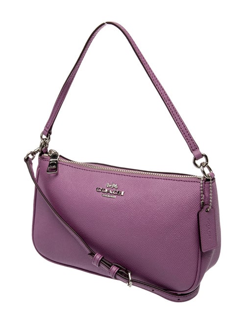 Coach Leather Top Handle Bag