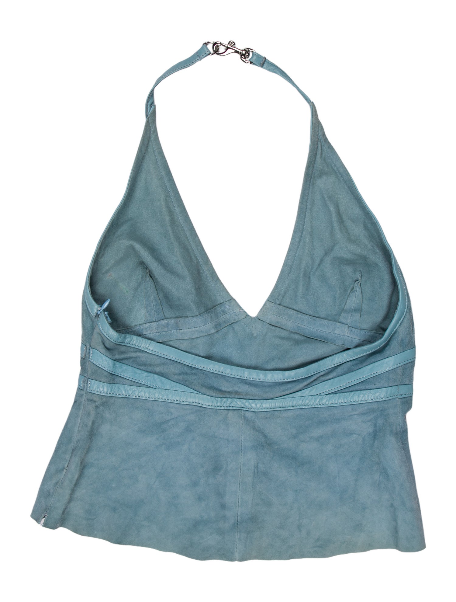 Coach Leather Halterneck Tunic