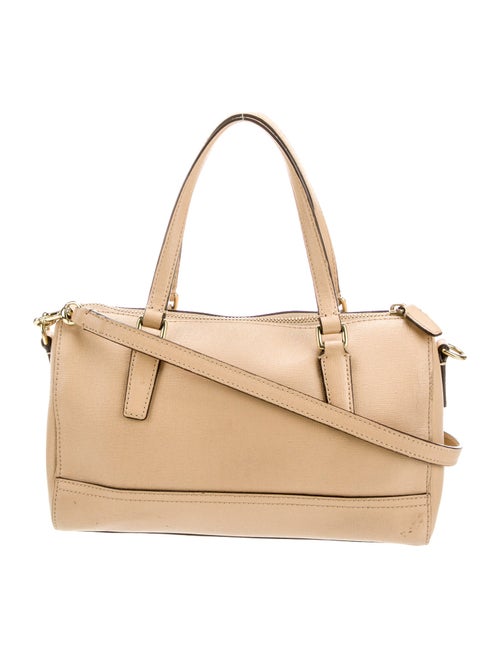 Coach Leather Top Handle Bag