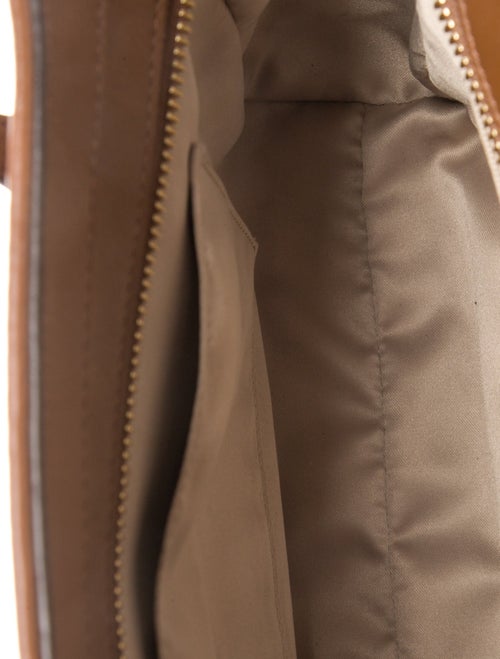 Coach Leather Top Handle Bag