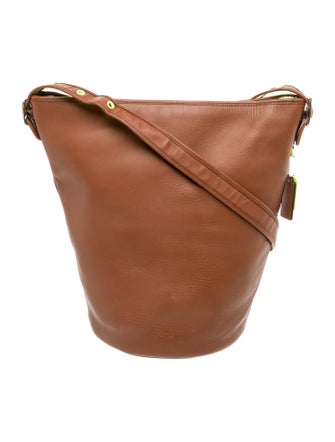 Coach Leather Top Handle Bag
