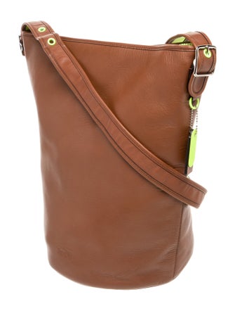 Coach Leather Top Handle Bag