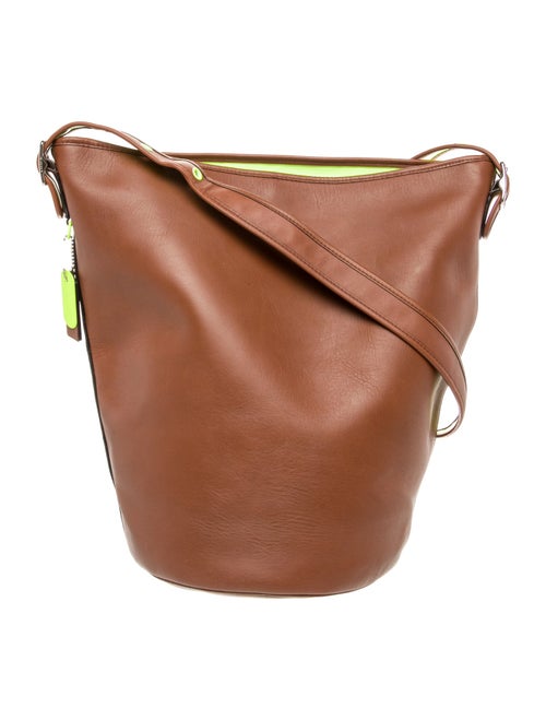 Coach Leather Top Handle Bag