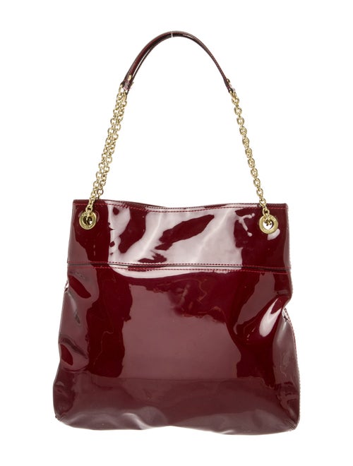 Coach Patent Leather Top Handle Bag