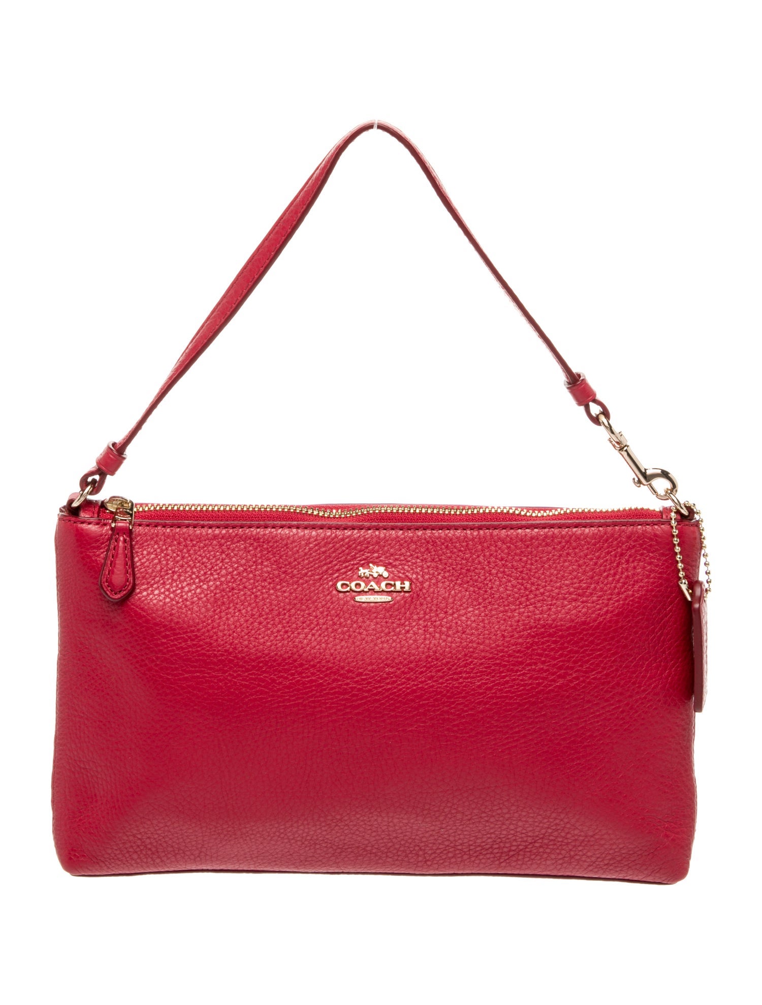 Coach Leather Top Handle Bag