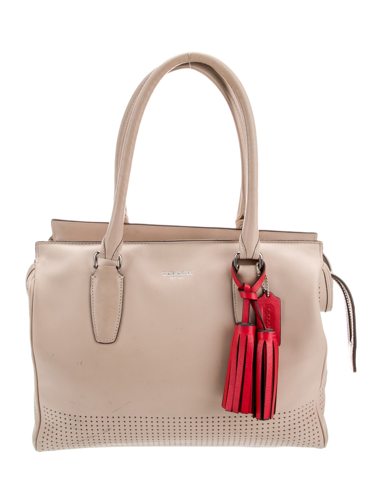 Coach Leather Shoulder Bag