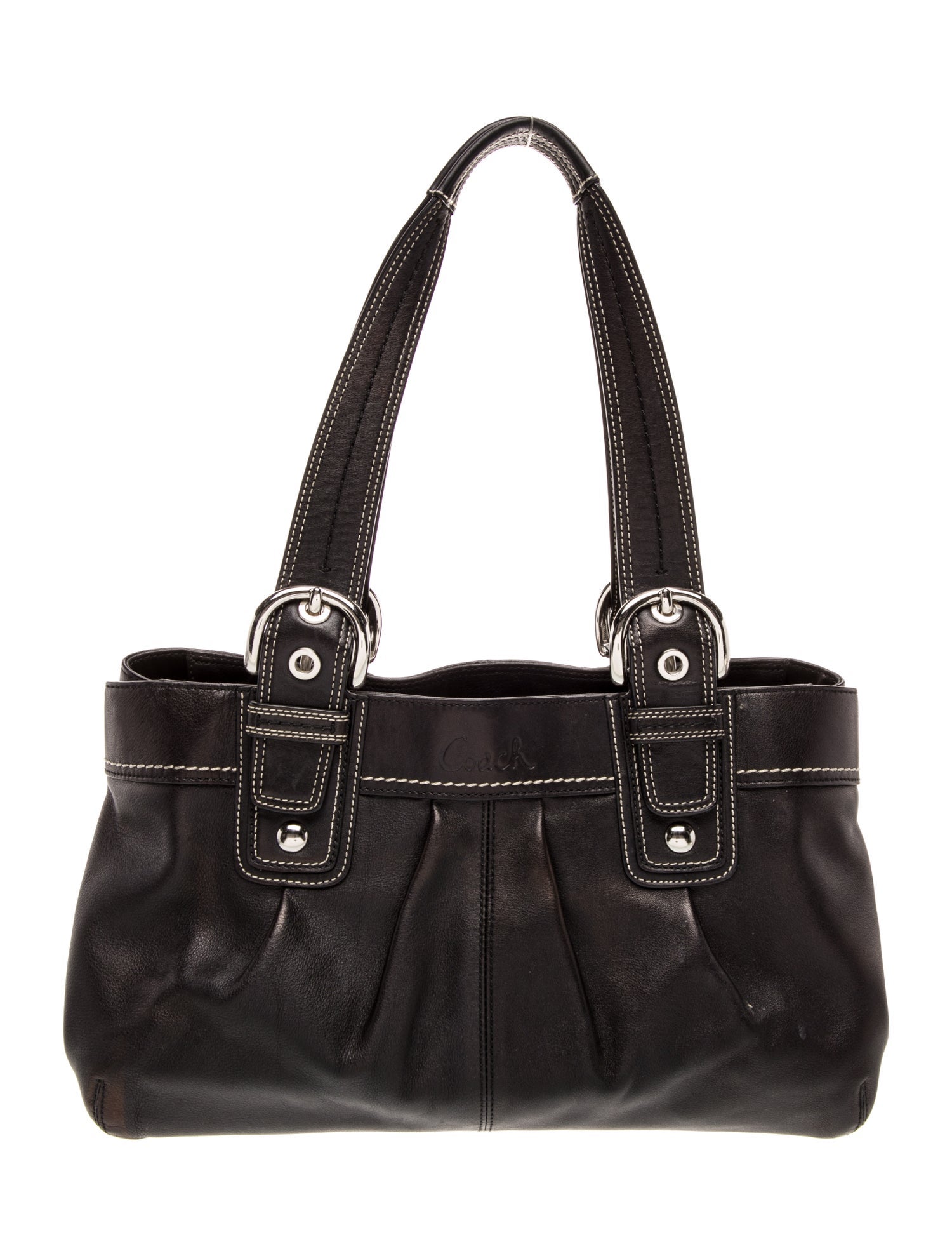 Coach Leather Shoulder Bag