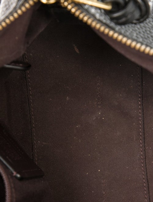 Coach Leather Top Handle Bag