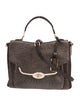 Coach Leather Top Handle Bag