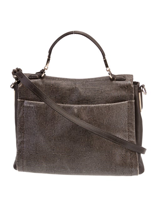 Coach Leather Top Handle Bag