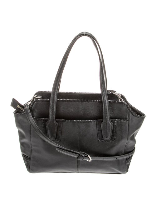 Coach Leather Top Handle Bag