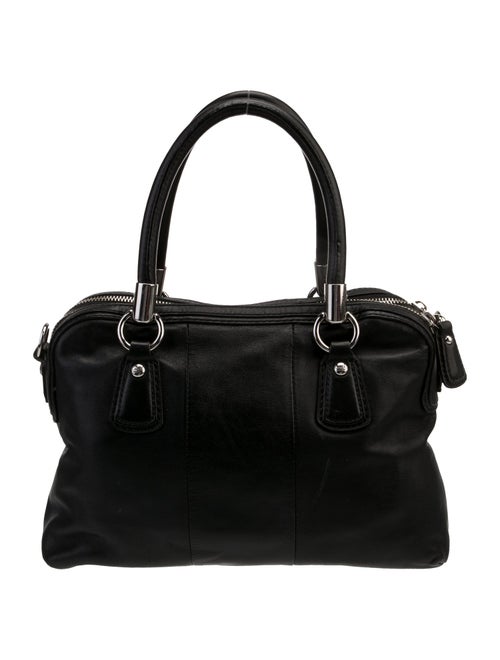 Coach Leather Top Handle Bag