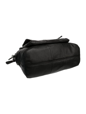 Coach Leather Top Handle Bag