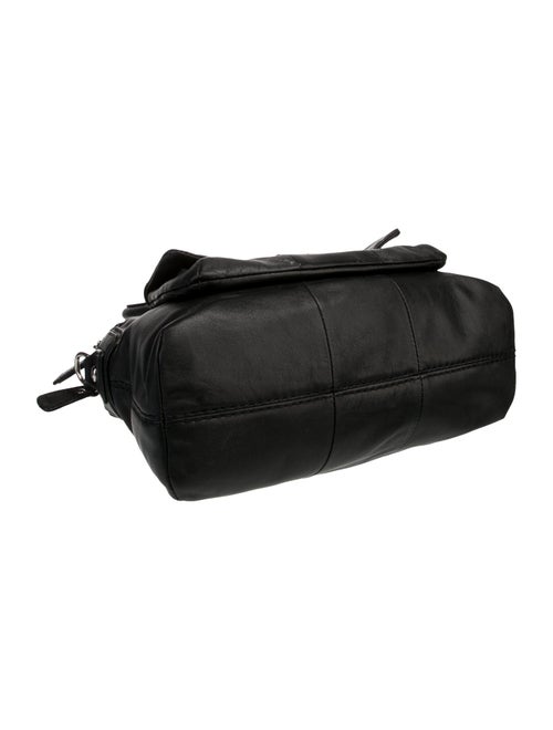 Coach Leather Top Handle Bag