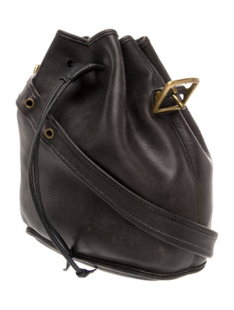 Coach Leather Bucket Bag