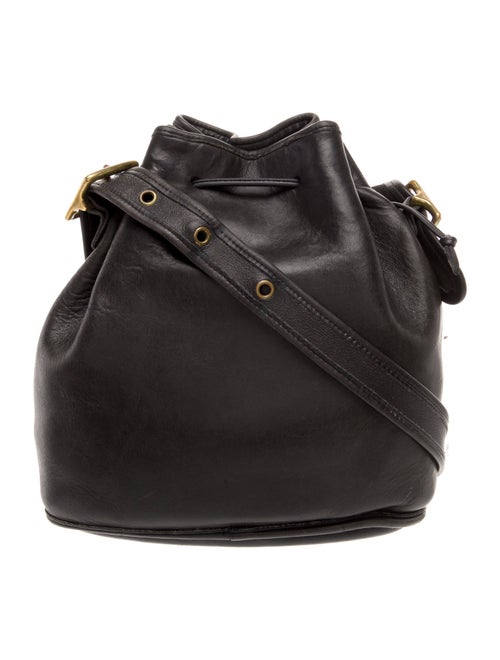 Coach Leather Bucket Bag