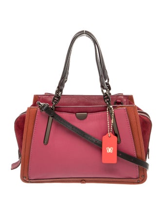 Coach Leather Top Handle Bag