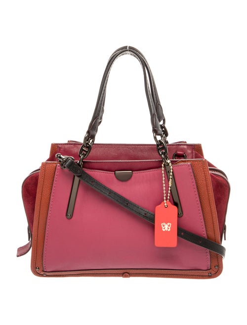 Coach Leather Top Handle Bag