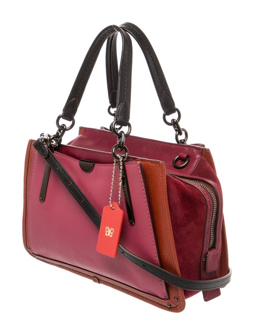 Coach Leather Top Handle Bag