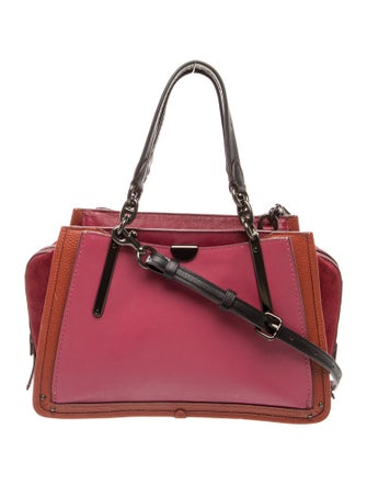 Coach Leather Top Handle Bag