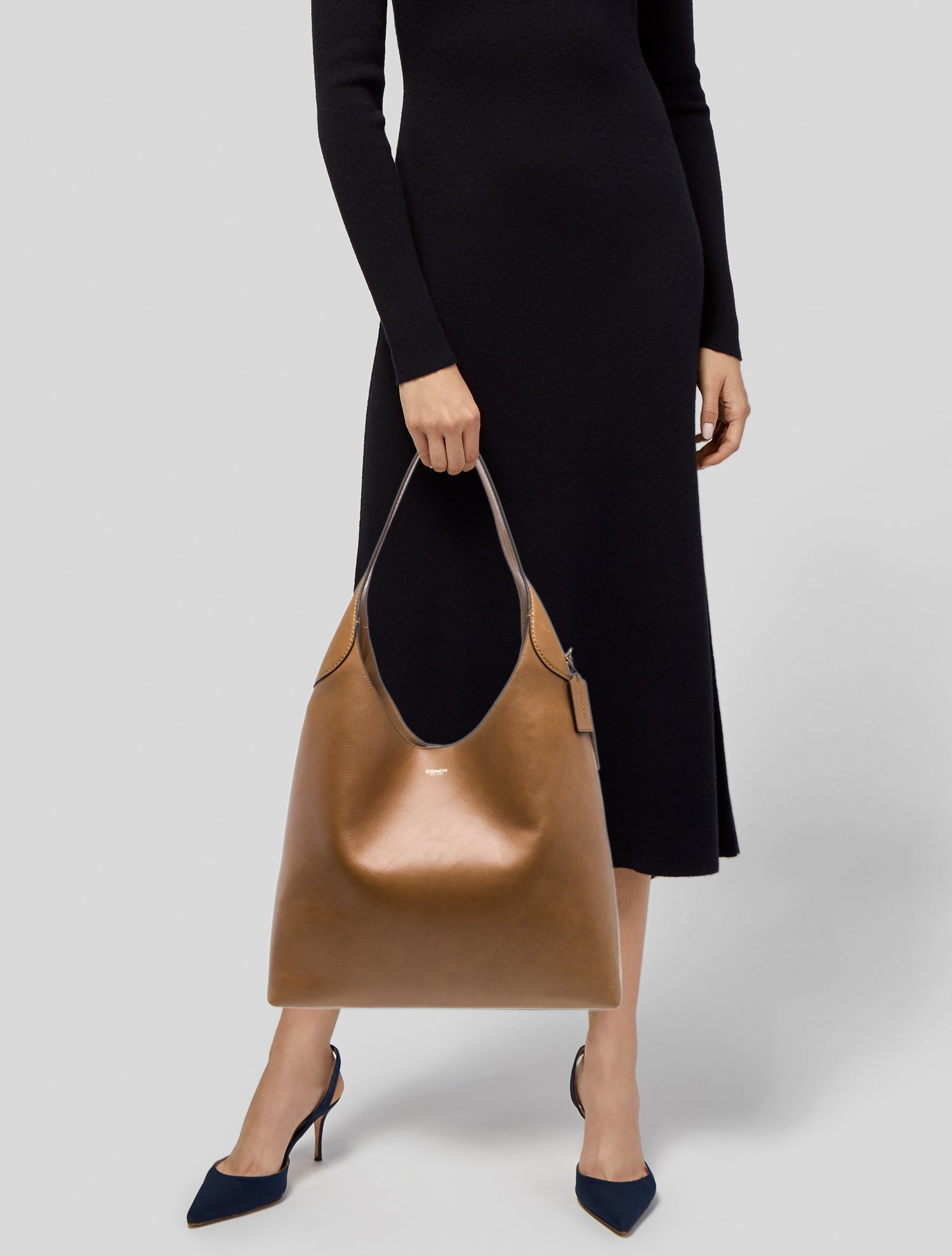 Coach Leather Shoulder Bag w/ Tags