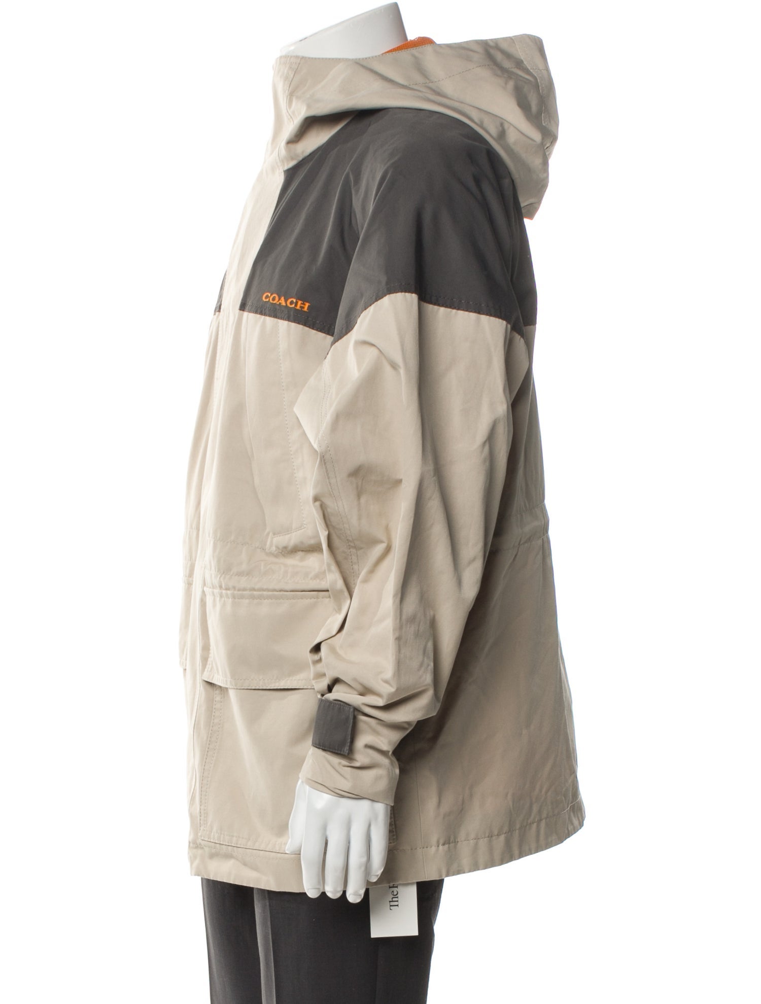 Coach Colorblock Pattern Windbreaker w/ Tags