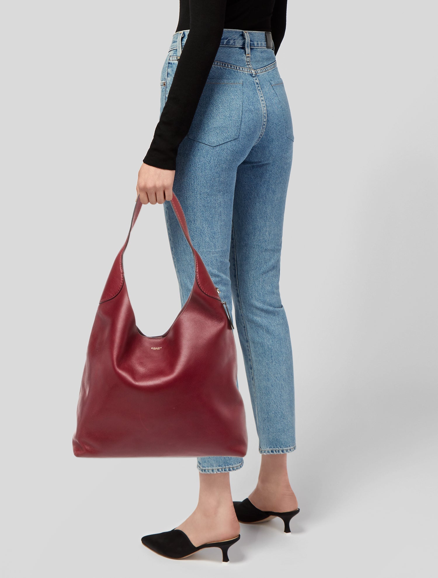 Coach Leather Hobo