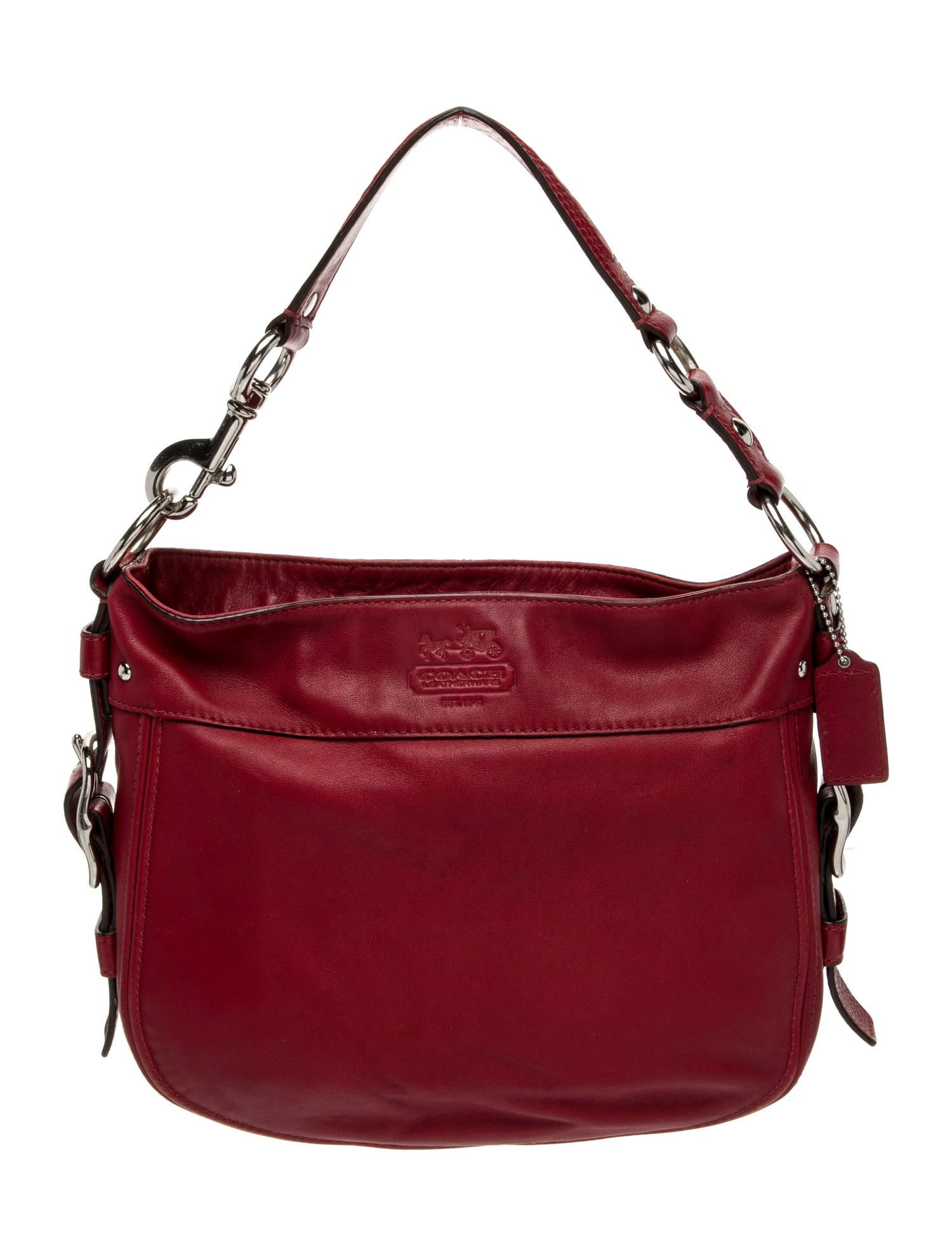 Coach Leather Top Handle Bag