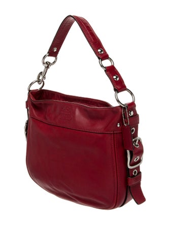 Coach Leather Top Handle Bag