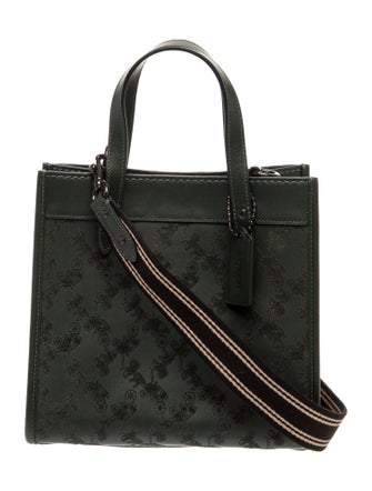 Coach Leather Top Handle Bag