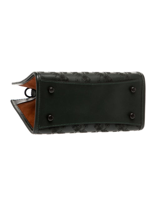 Coach Leather Top Handle Bag