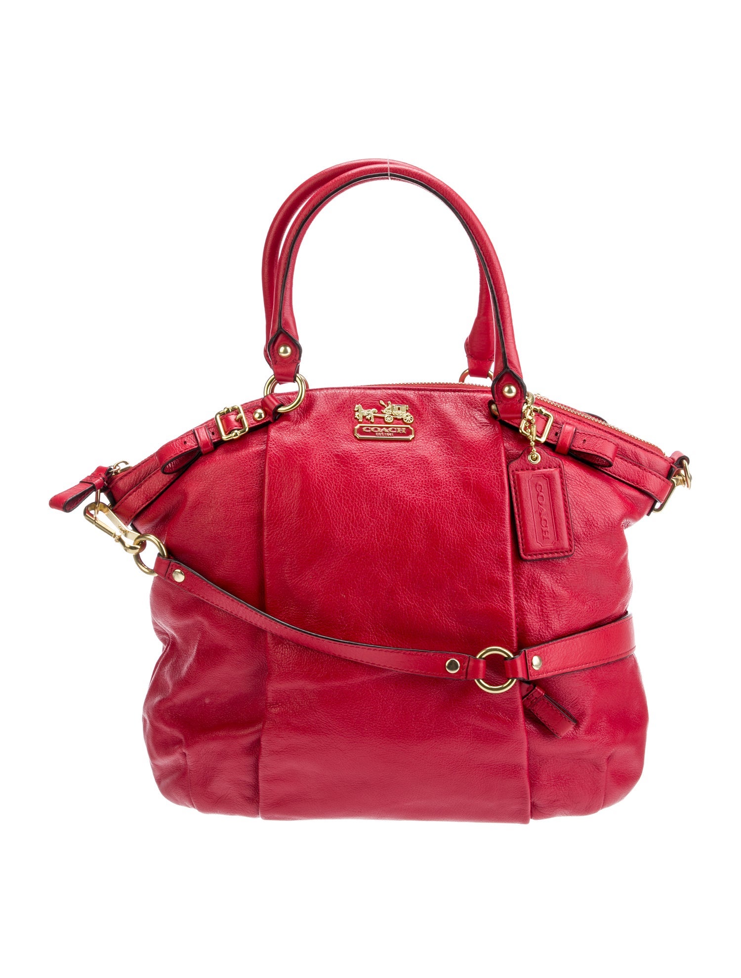 Coach Leather Shoulder Bag