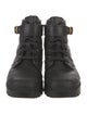Coach Leather Combat Boots