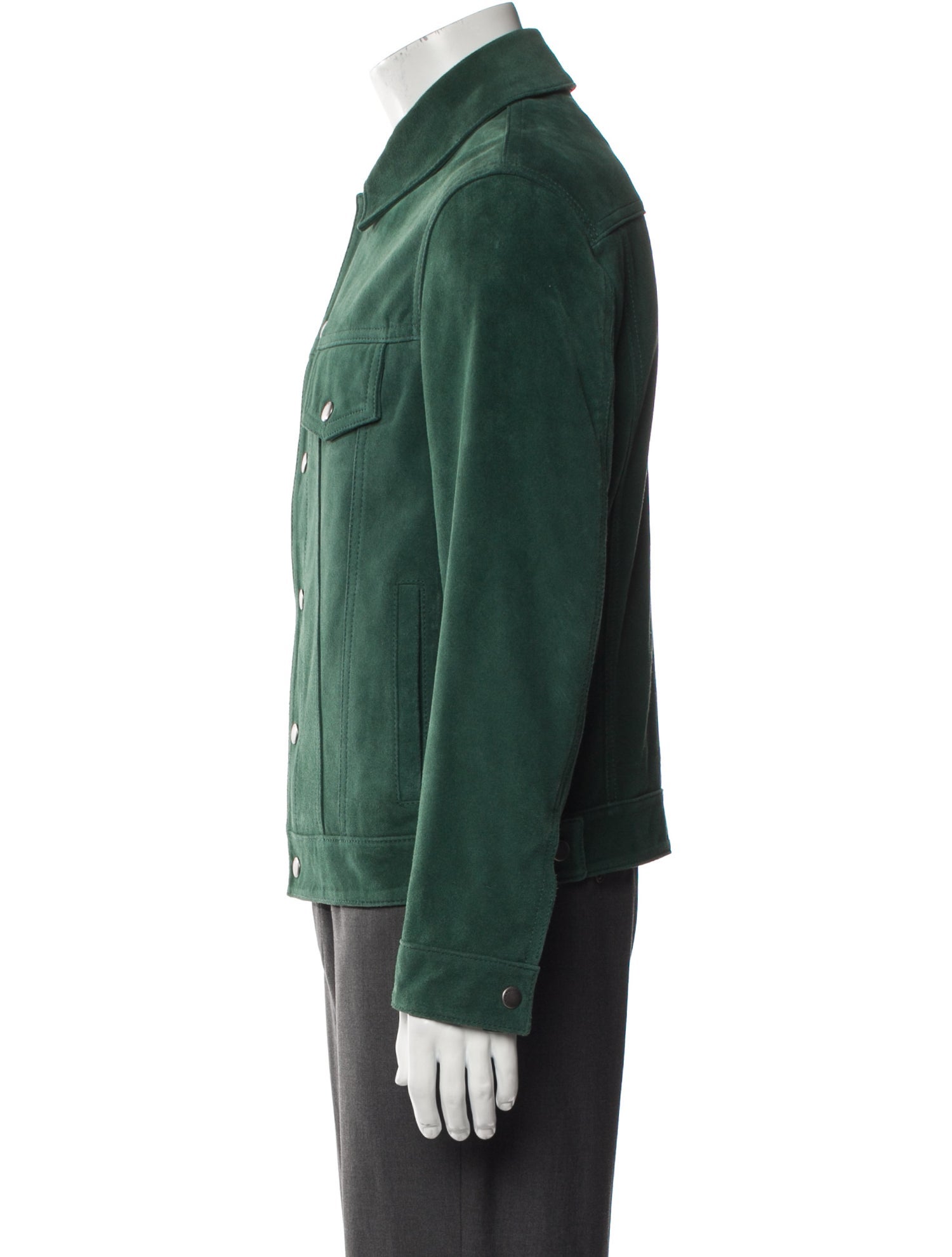 Coach Suede Trucker Jacket