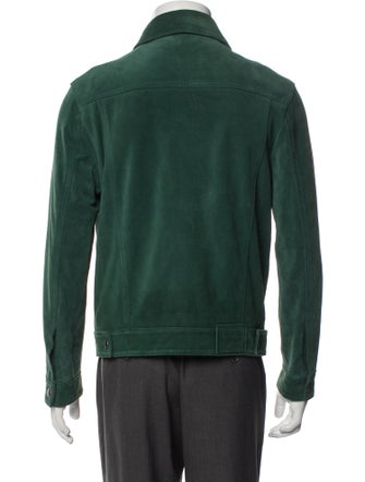 Coach Suede Trucker Jacket