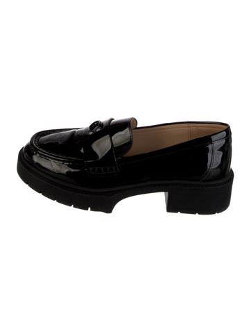 Coach Flats Patent Leather Loafers 8