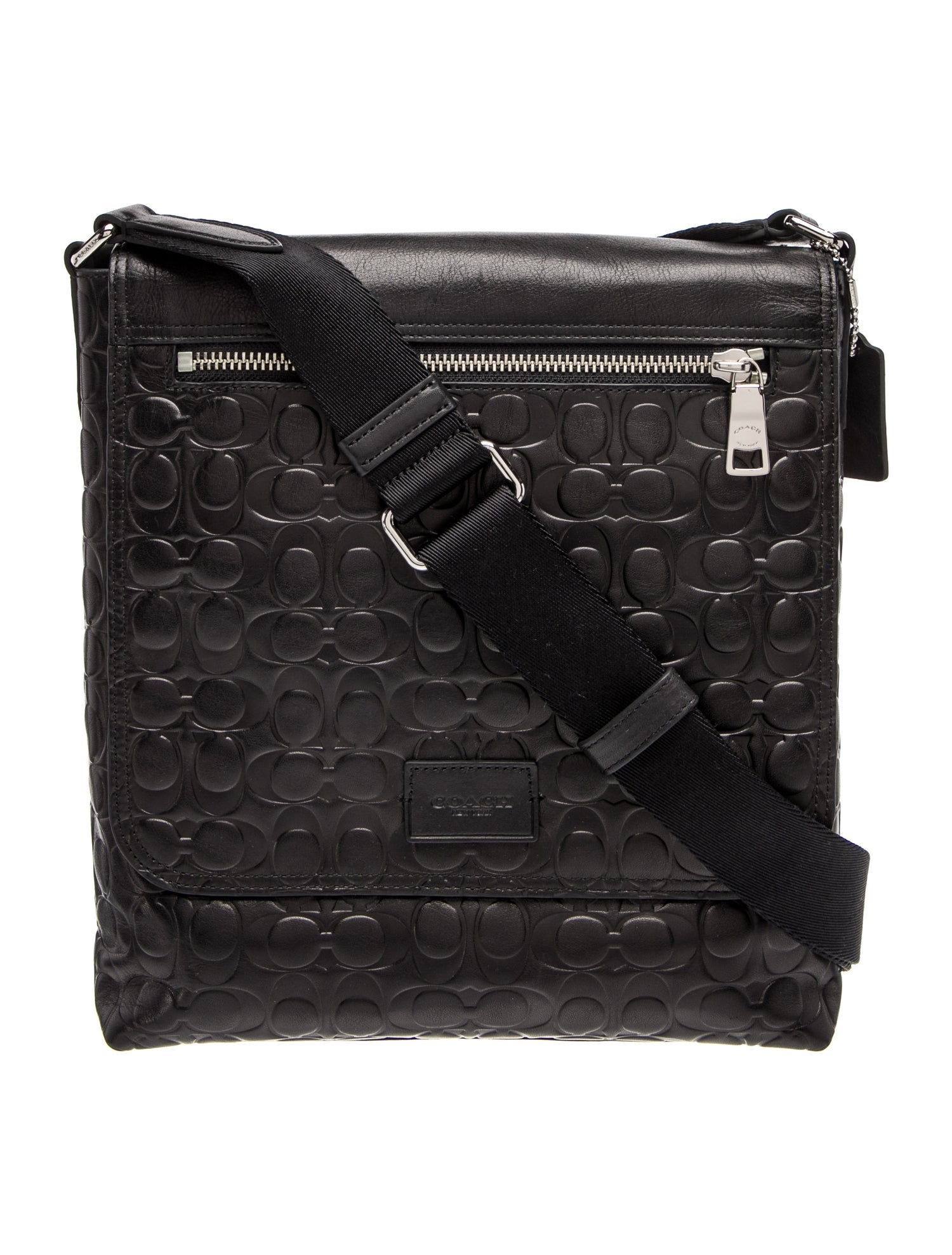 Coach Leather Messenger Bag