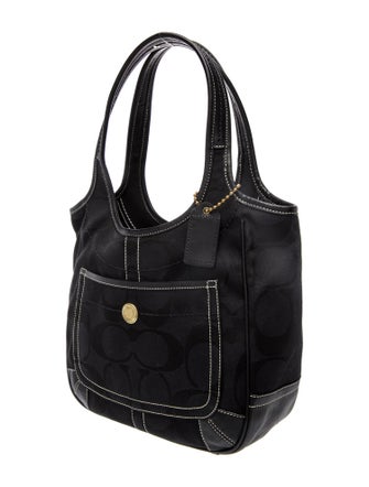 Coach Canvas Shoulder Bag