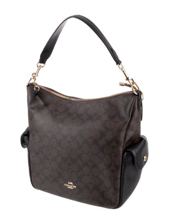 Coach Monogram Shoulder Bag