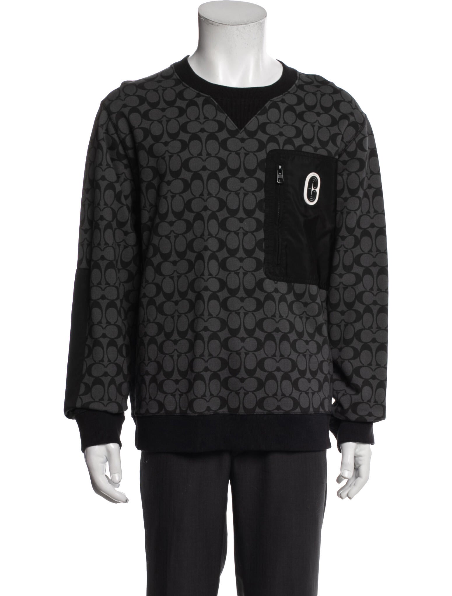 Coach Graphic Print Trucker Jacket