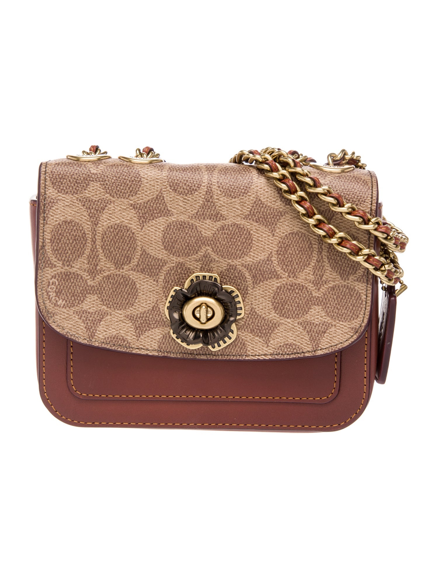 Coach Leather Shoulder Bag