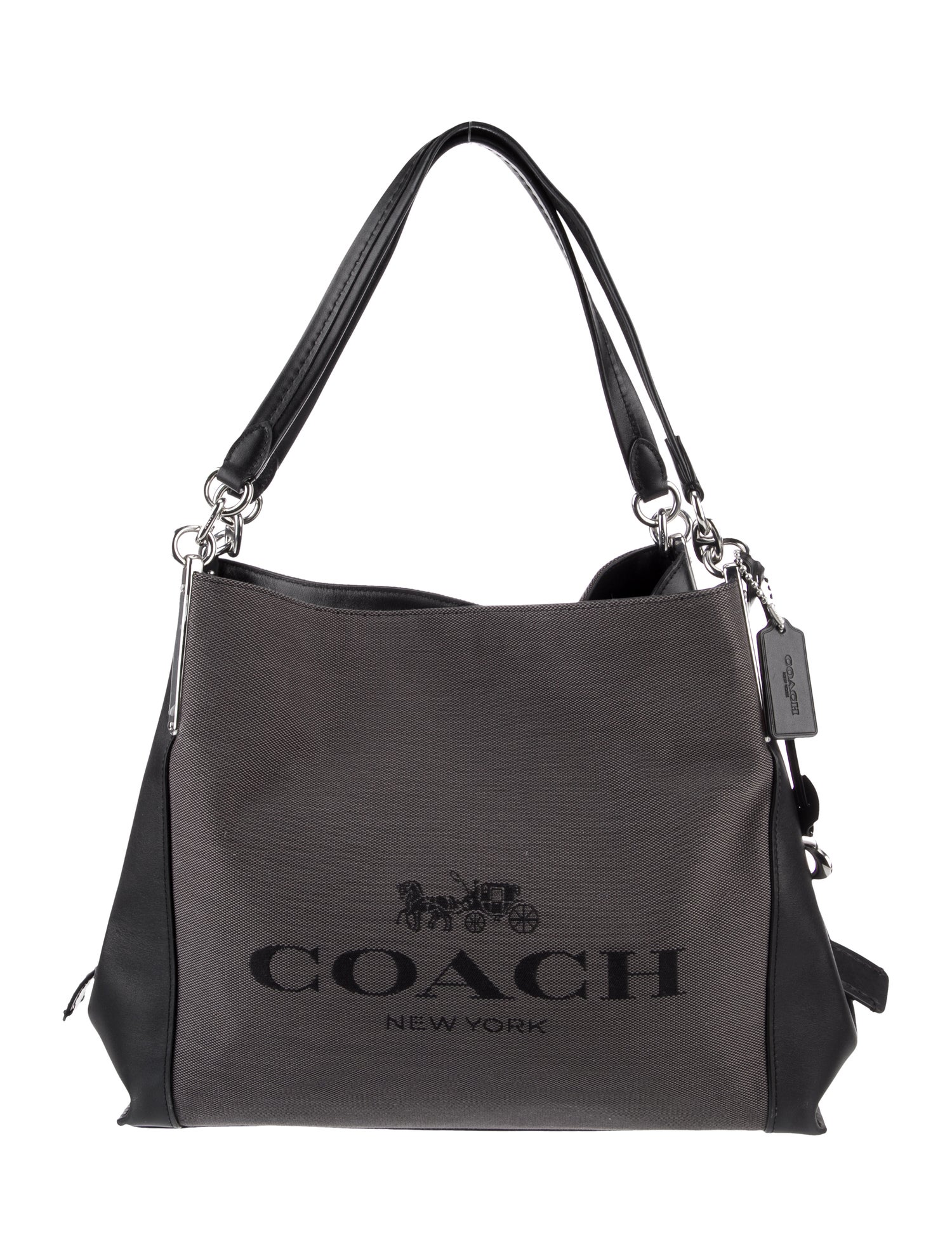 Coach Canvas Top Handle Bag