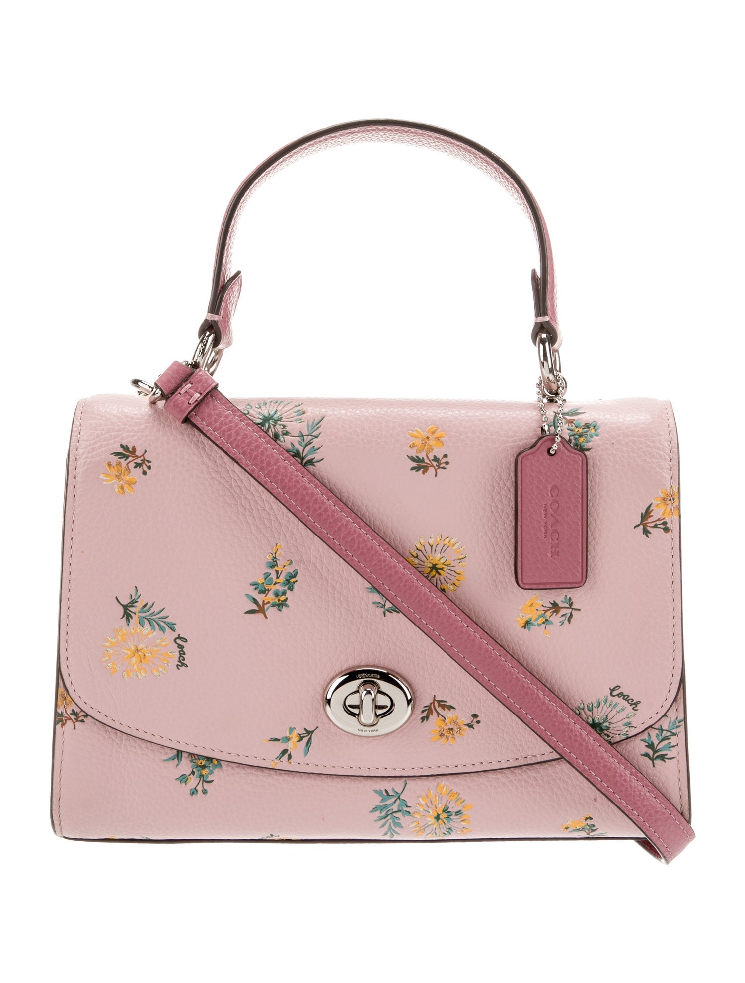 Leather Top Handle Bag