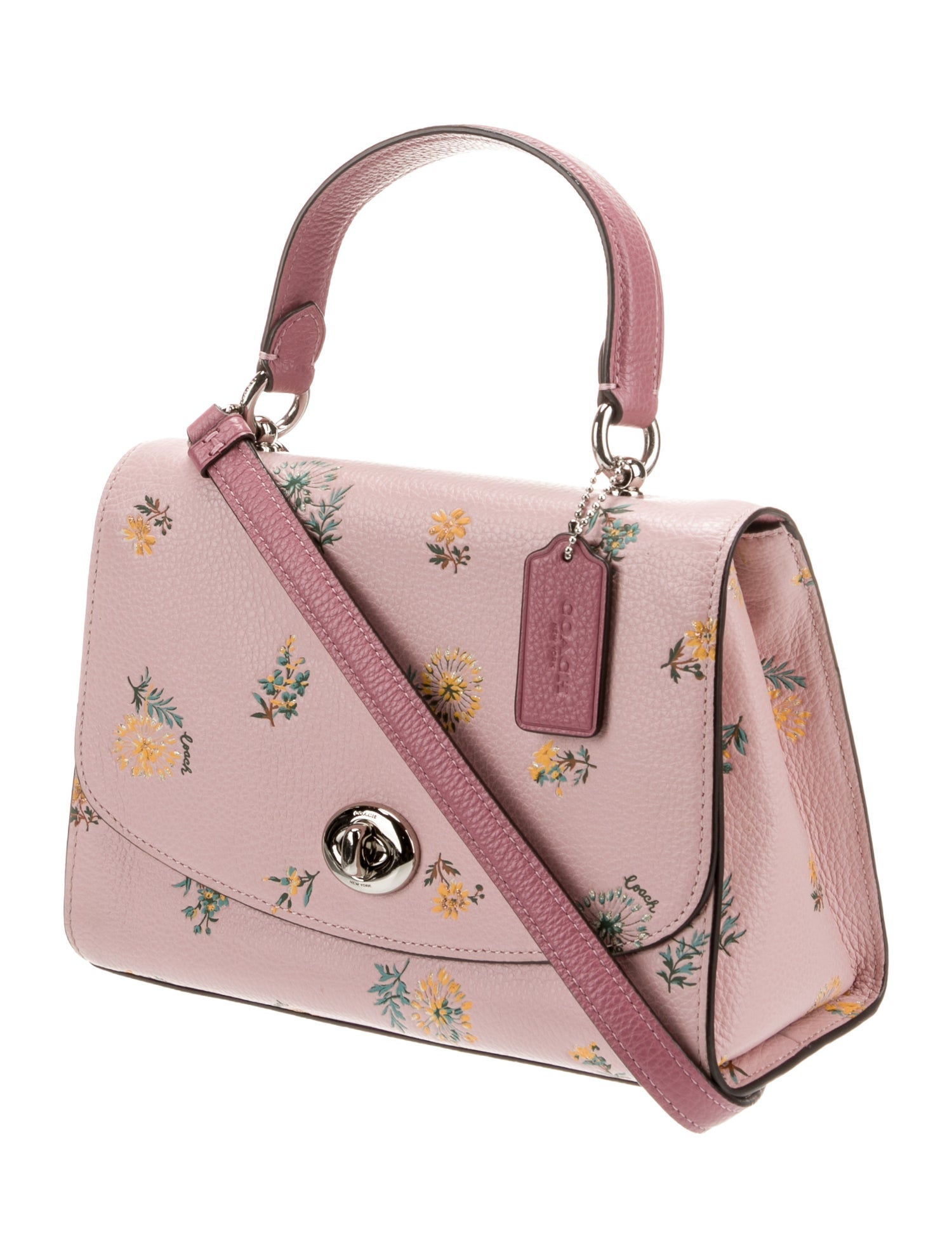 Leather Top Handle Bag