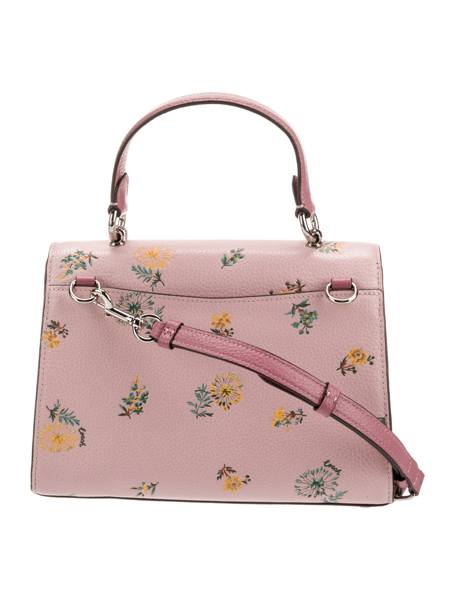 Leather Top Handle Bag