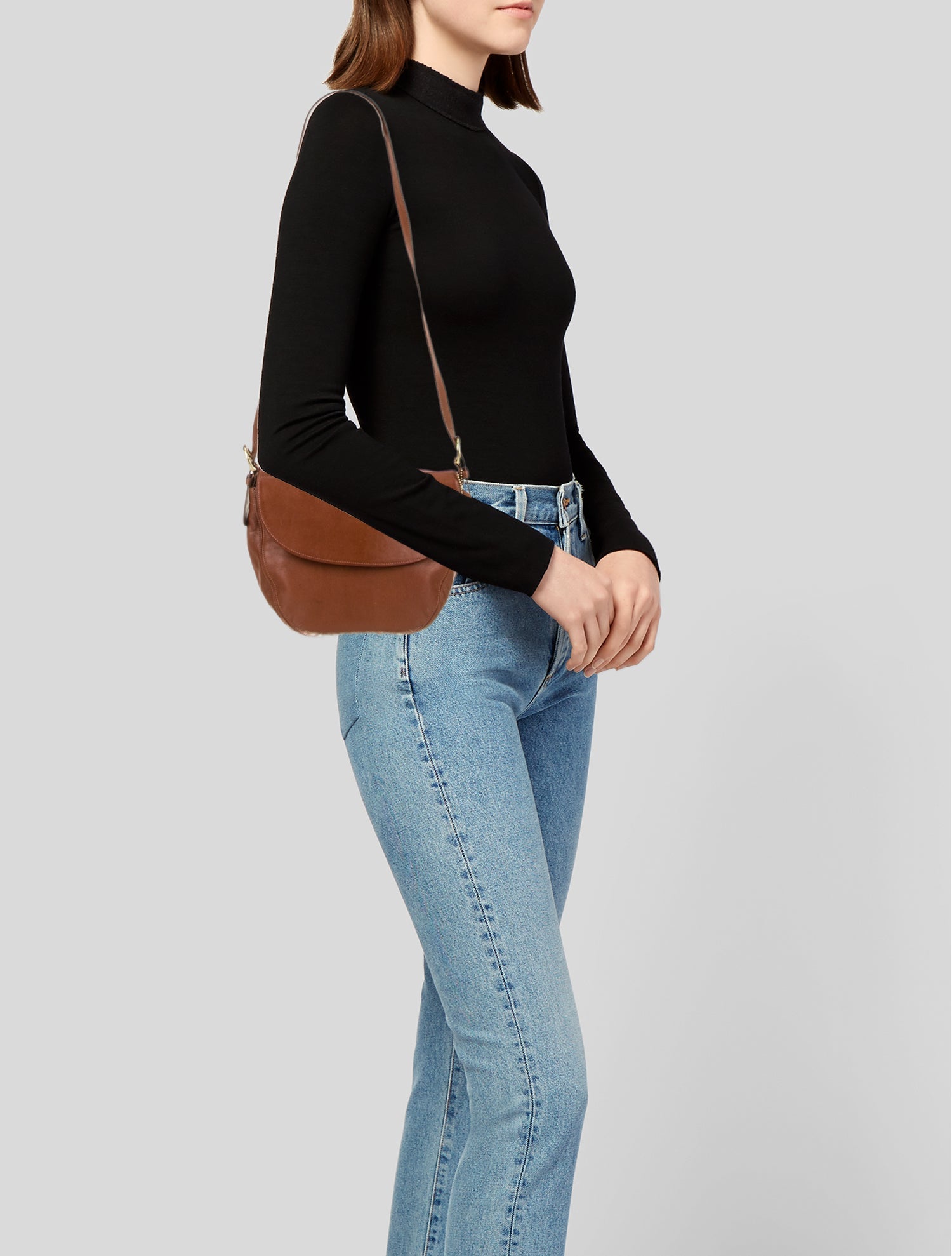 Coach Leather Shoulder Bag