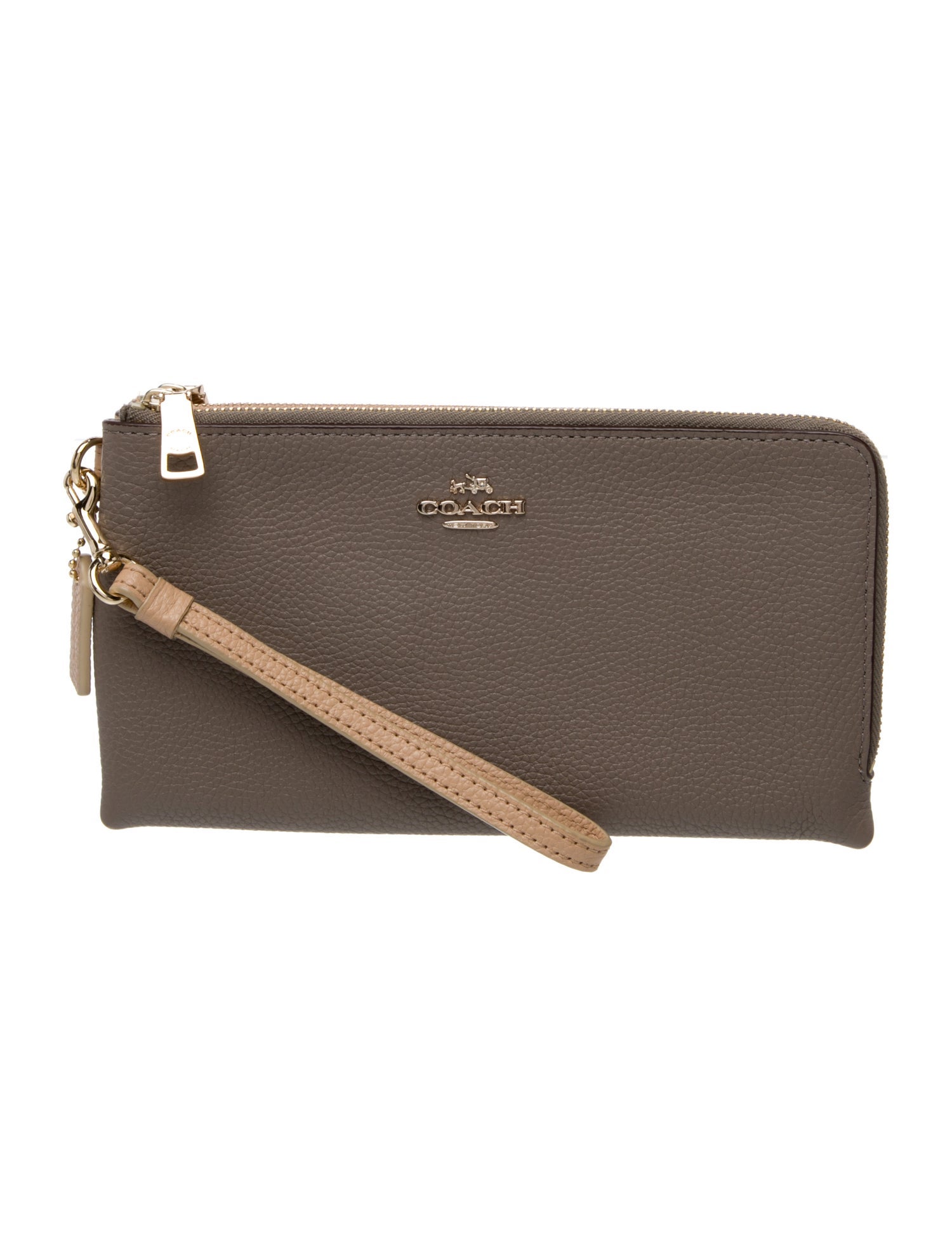 Coach Leather Wristlet