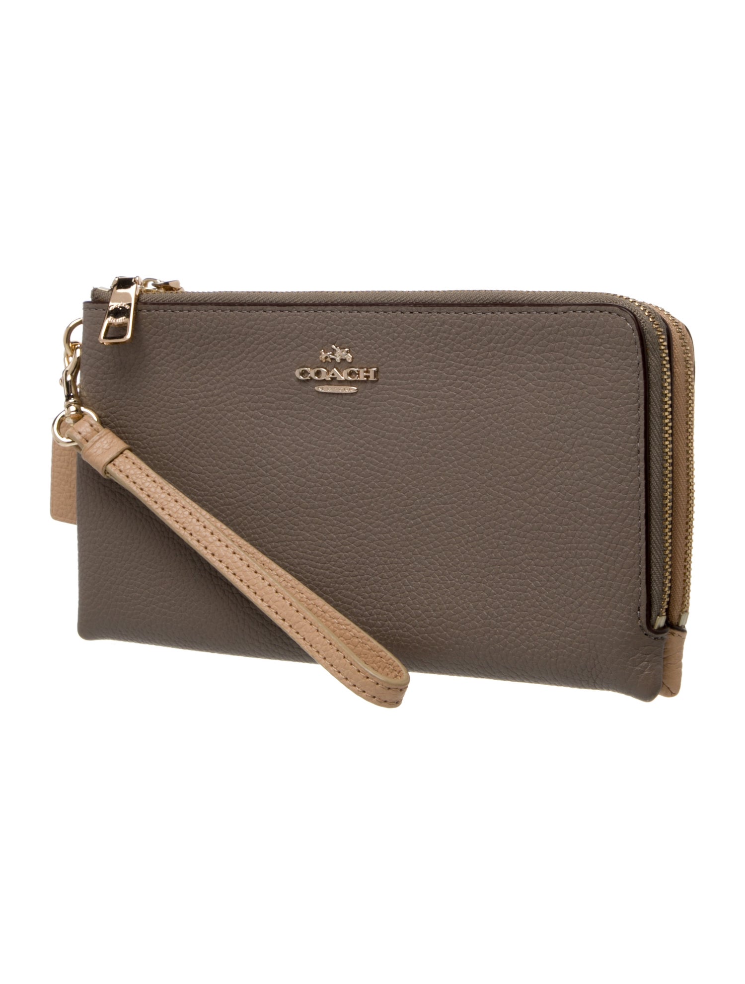Coach Leather Wristlet